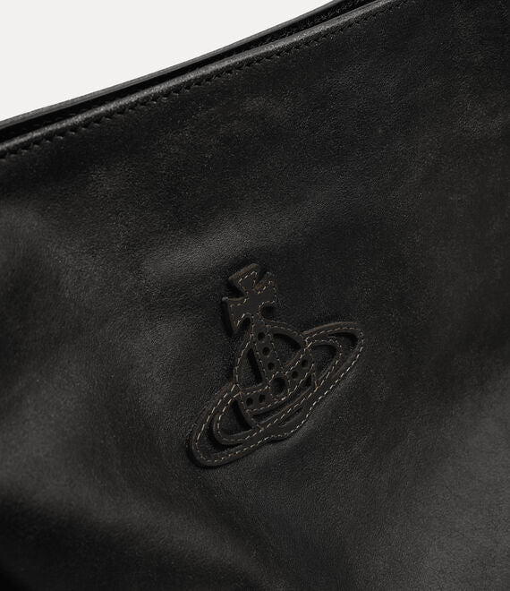 Close up of Black bag, showing detail