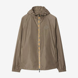 Brown coat, front view