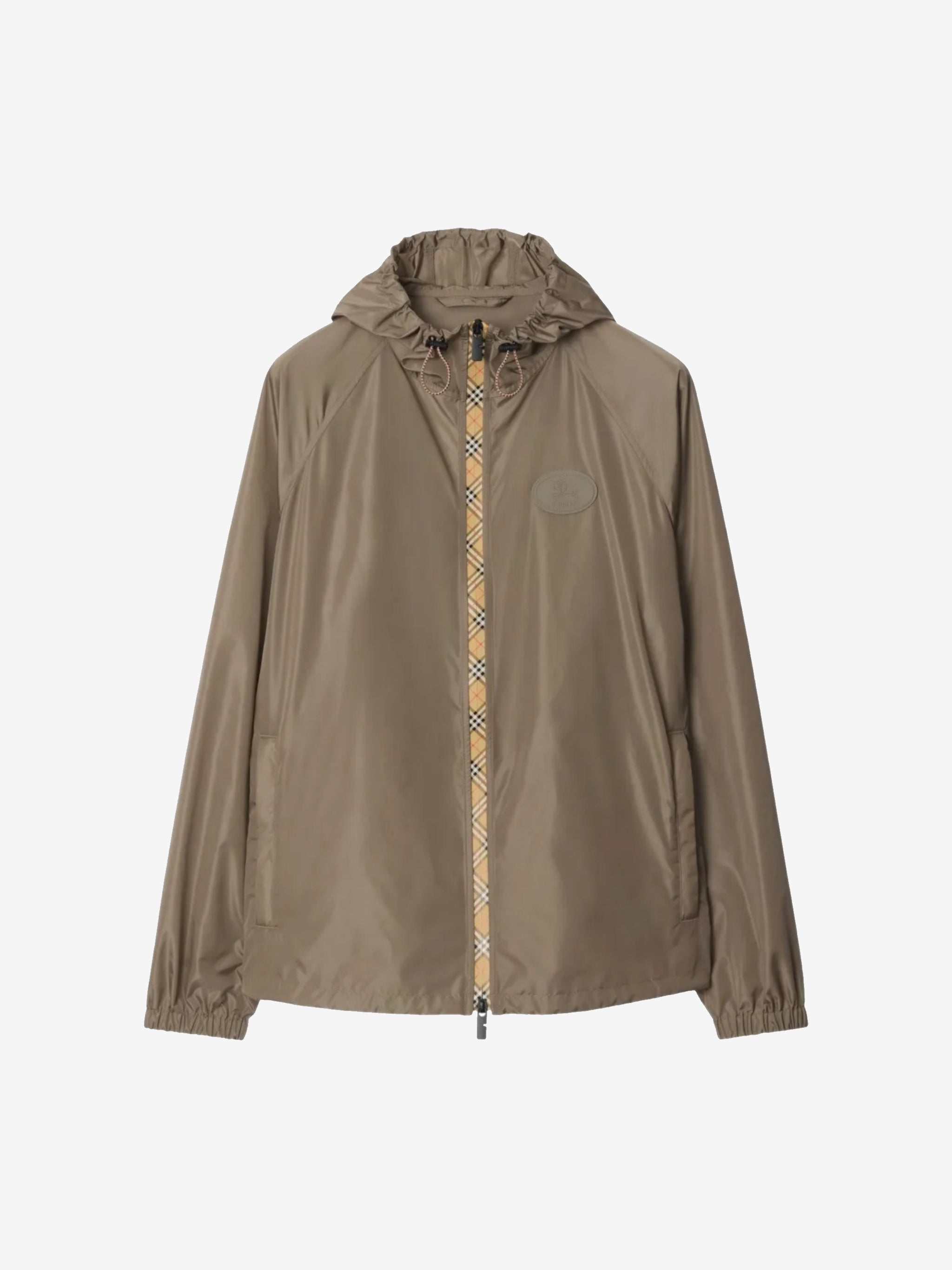 Brown coat, front view