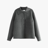 Grey jacket, front view