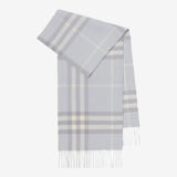 Blue scarves,front view 