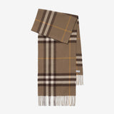 Brown scarf, front view