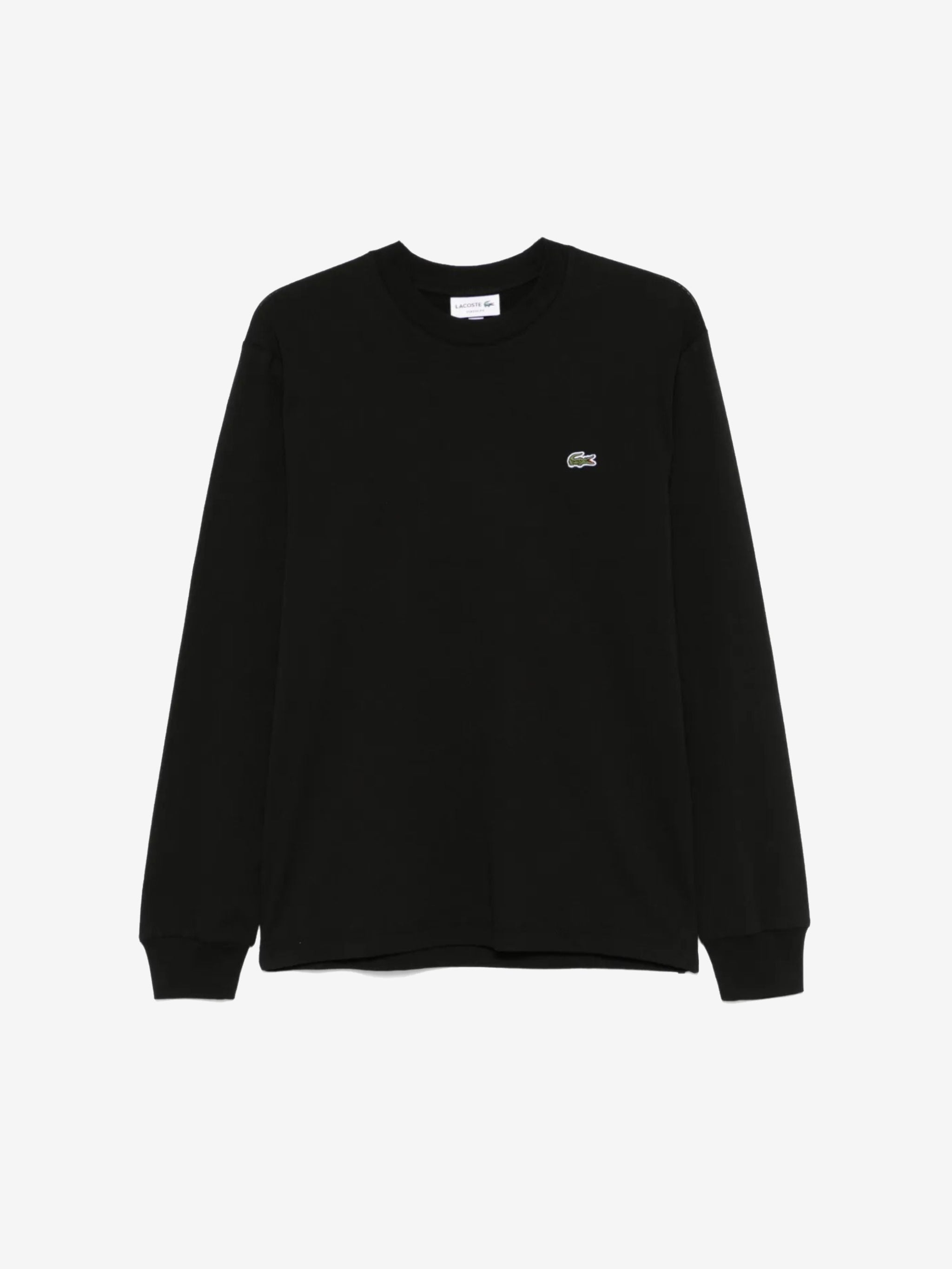 Black t-shirts, front view