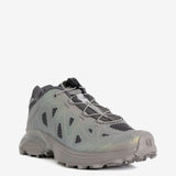 Grey sneaker, side view