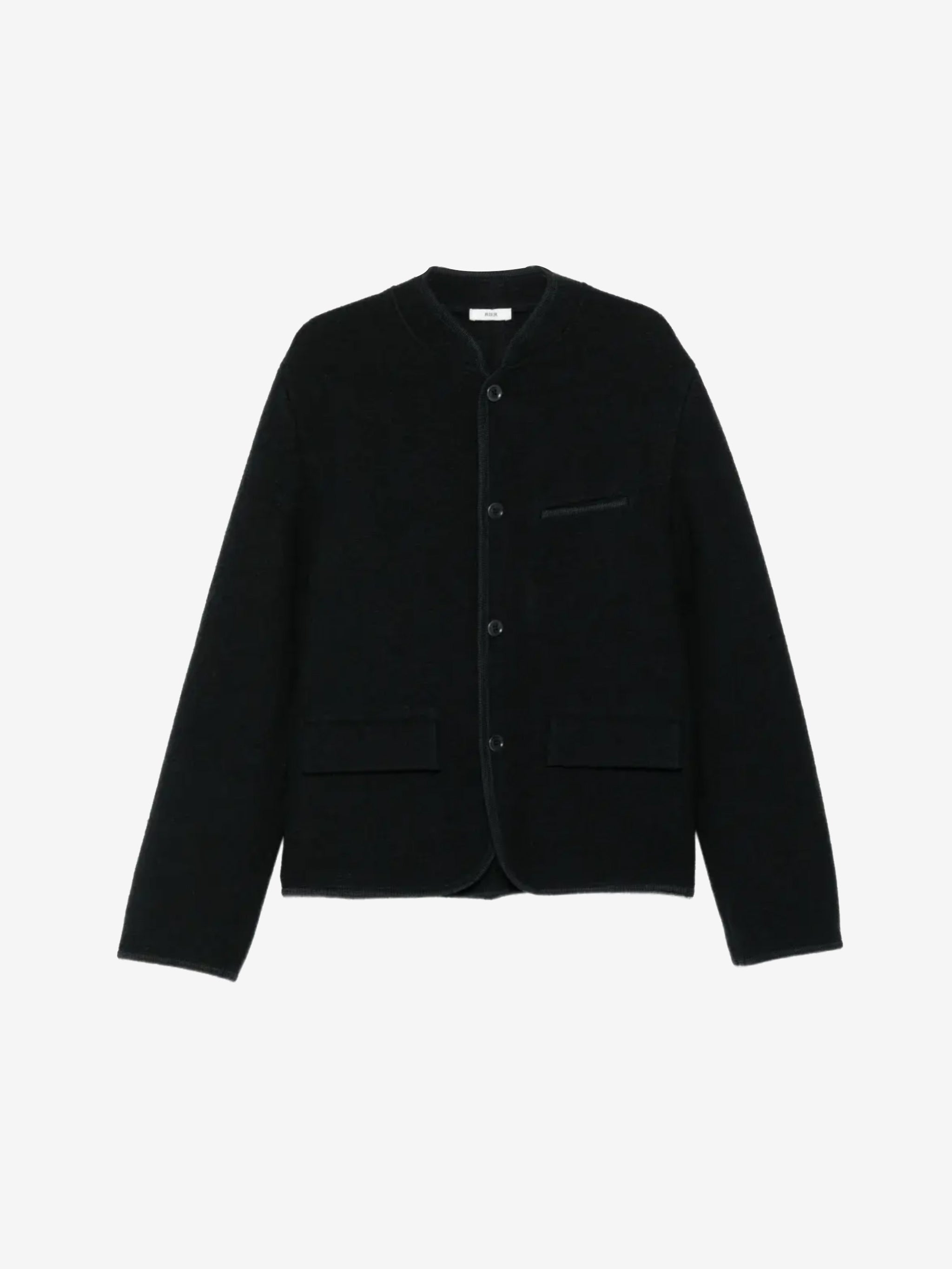 Black jacket,front view