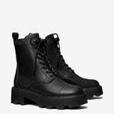 TORY BURCH - Women T Monogram Lug Ankle Boot 65MM