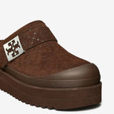 TORY BURCH - Women Mellow Shearling Platform Mule