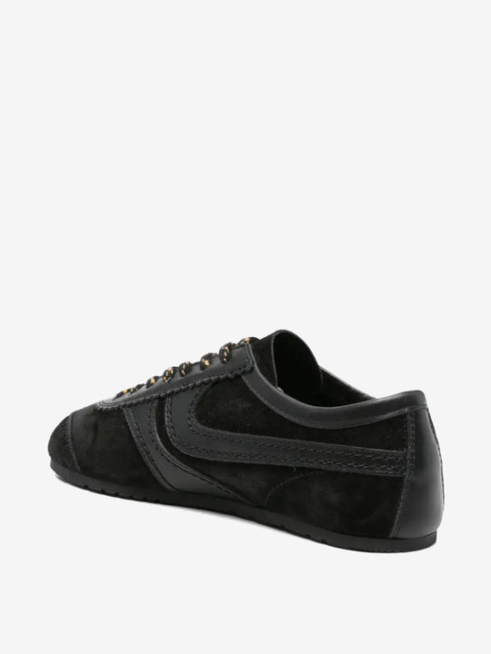 Black shoes,back view