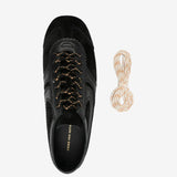 Black shoes,top view