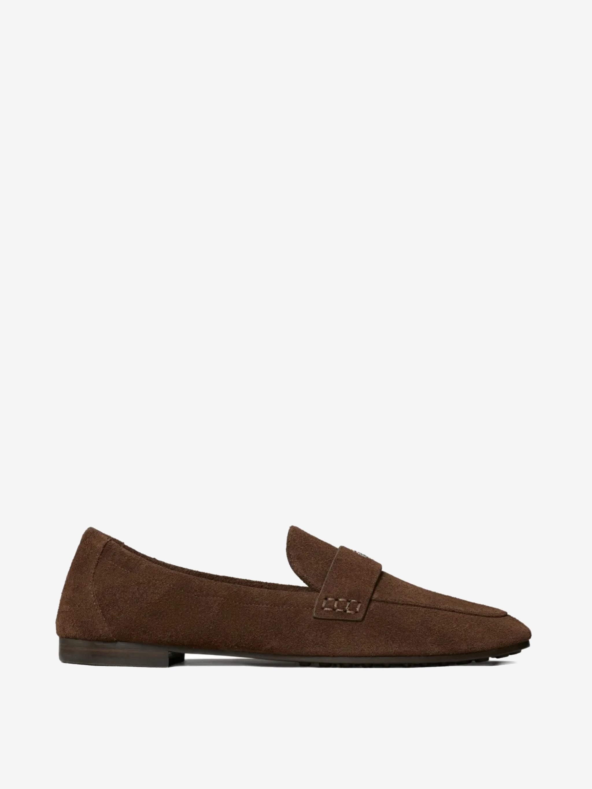 Brown loafer, front view