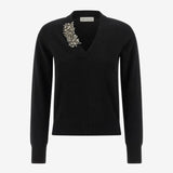 Black sweater,front view