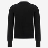 Black sweater,back view