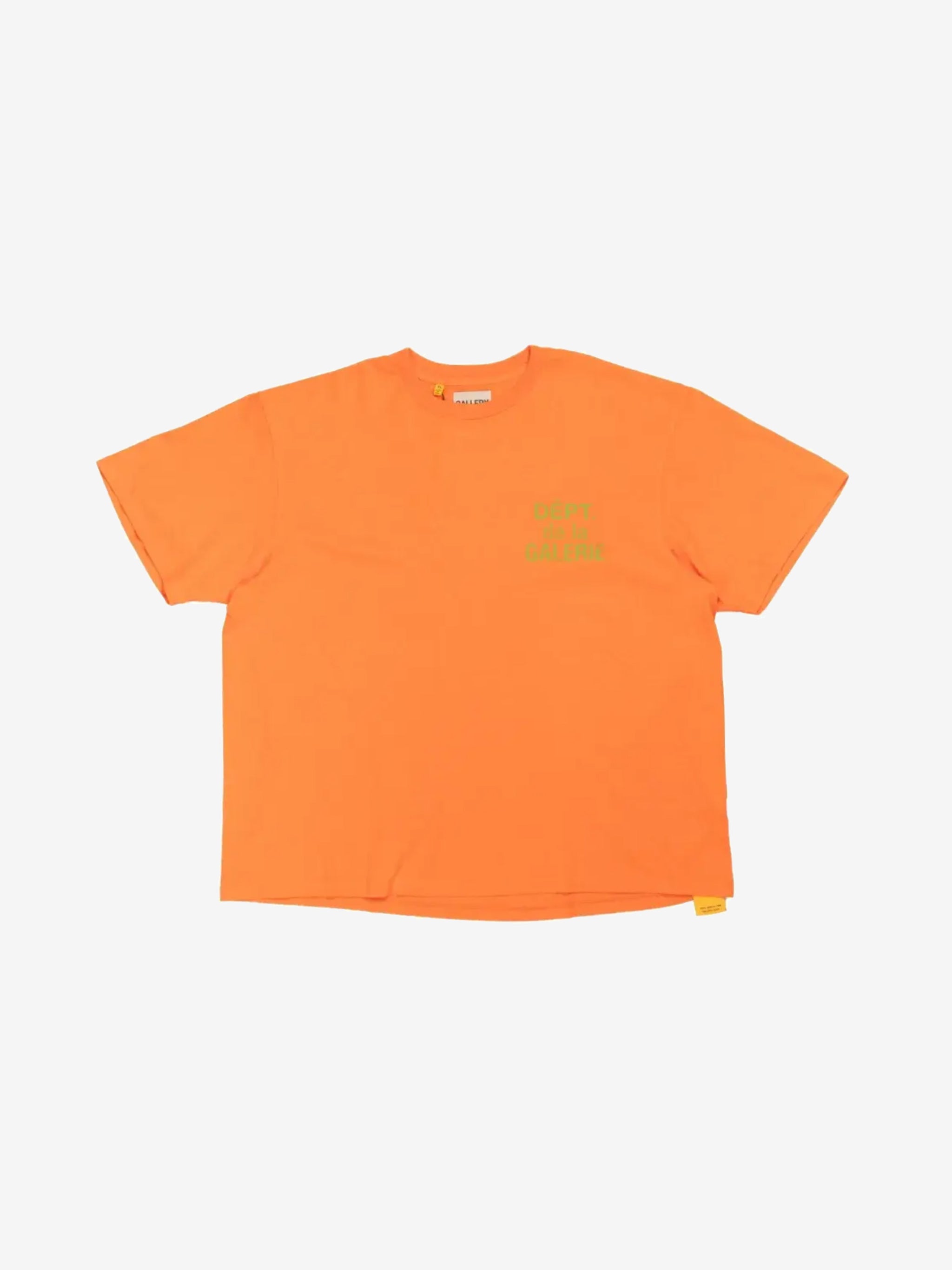 Orange t-shirt,front view