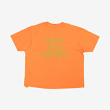 Orange t-shirt,back view