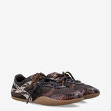 MIU MIU - Women Python Print Sneakers