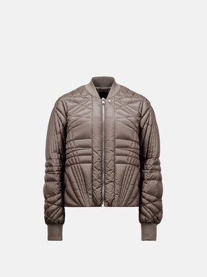 RICK OWENS X MONCLER - Unisex Woven Megapenta Flight Jacket