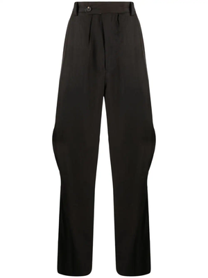 ZIGGY CHEN Men Straight-Leg Trousers With Articulated Knee