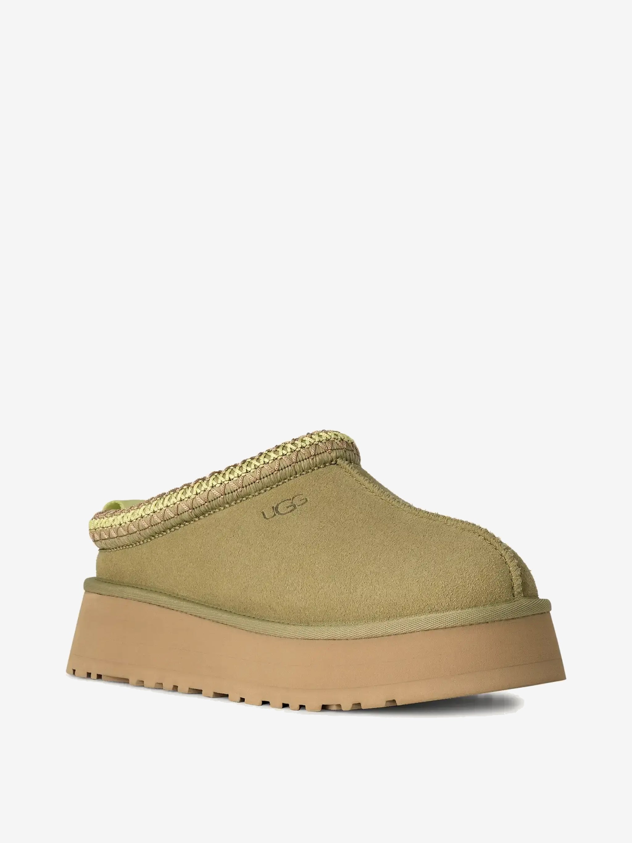 Green shoes,side view