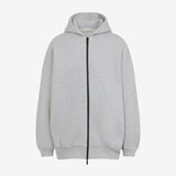 Gray hoodie,front view