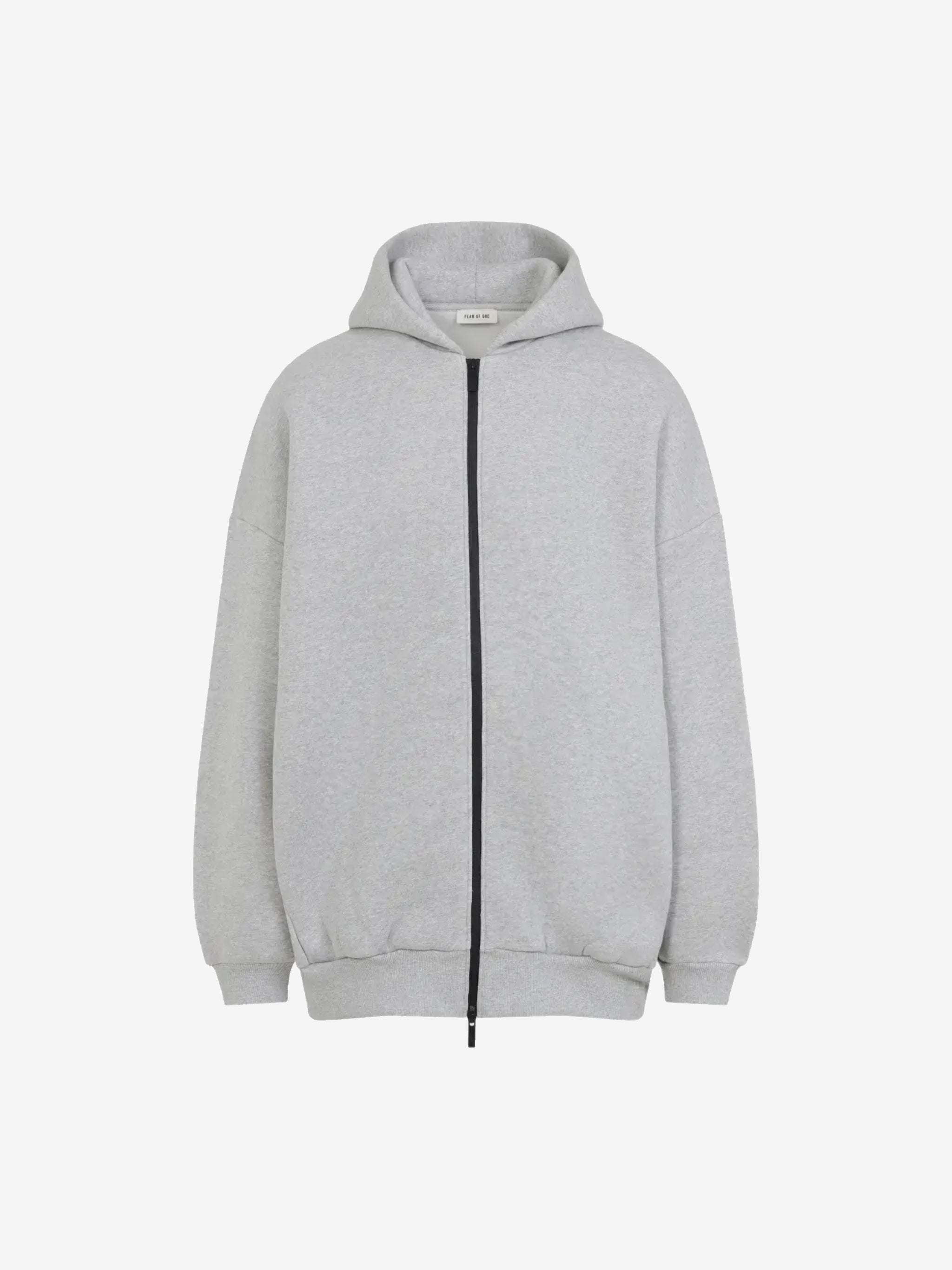 Gray hoodie,front view