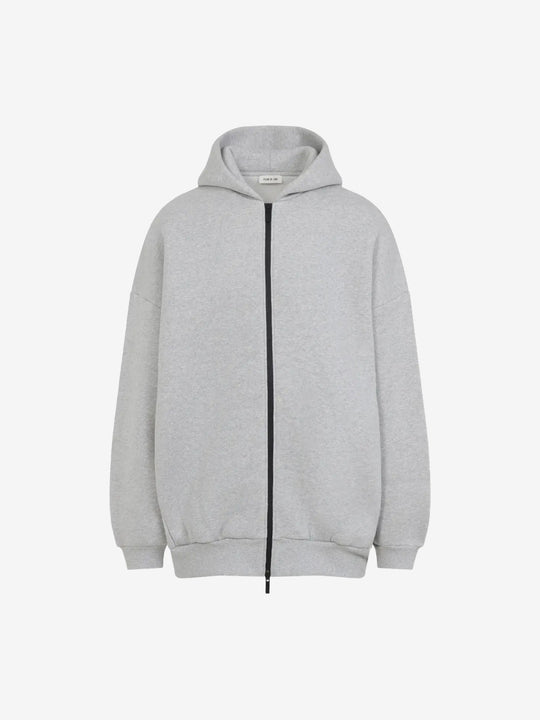 Gray hoodie,front view