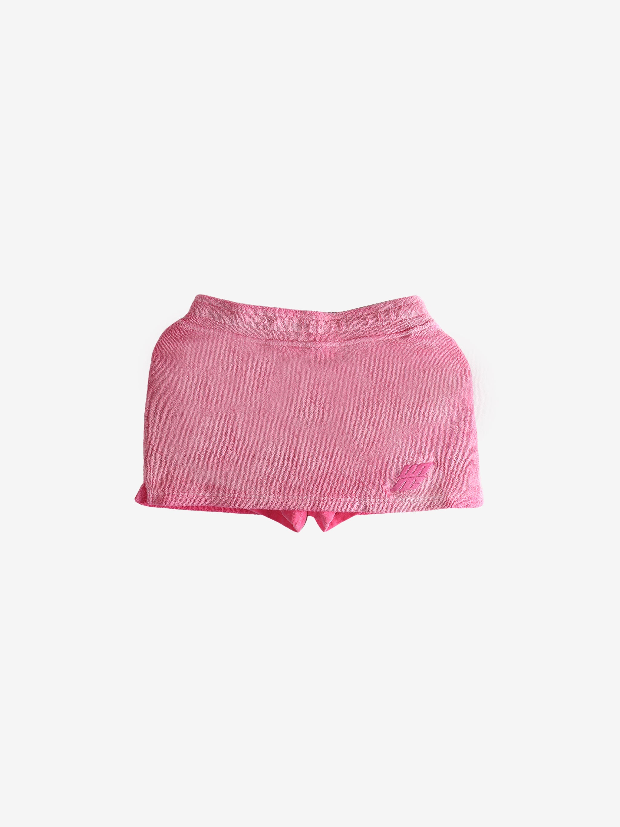 Pink skirt, front view