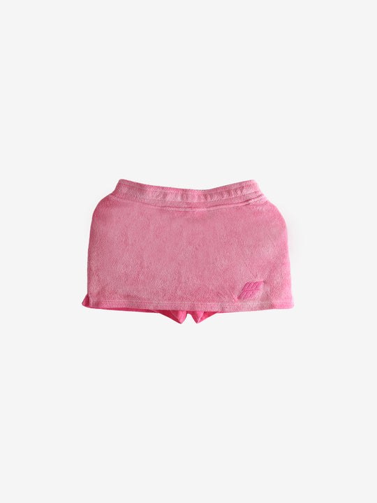 Pink skirt, front view