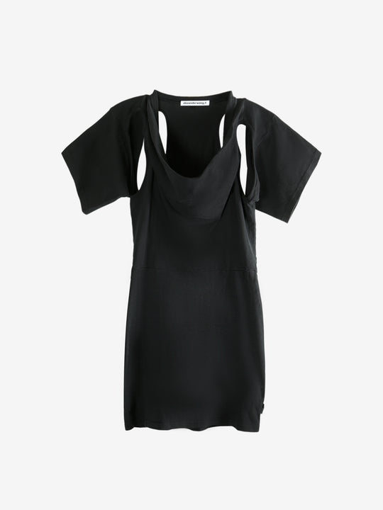 Black dress, front view