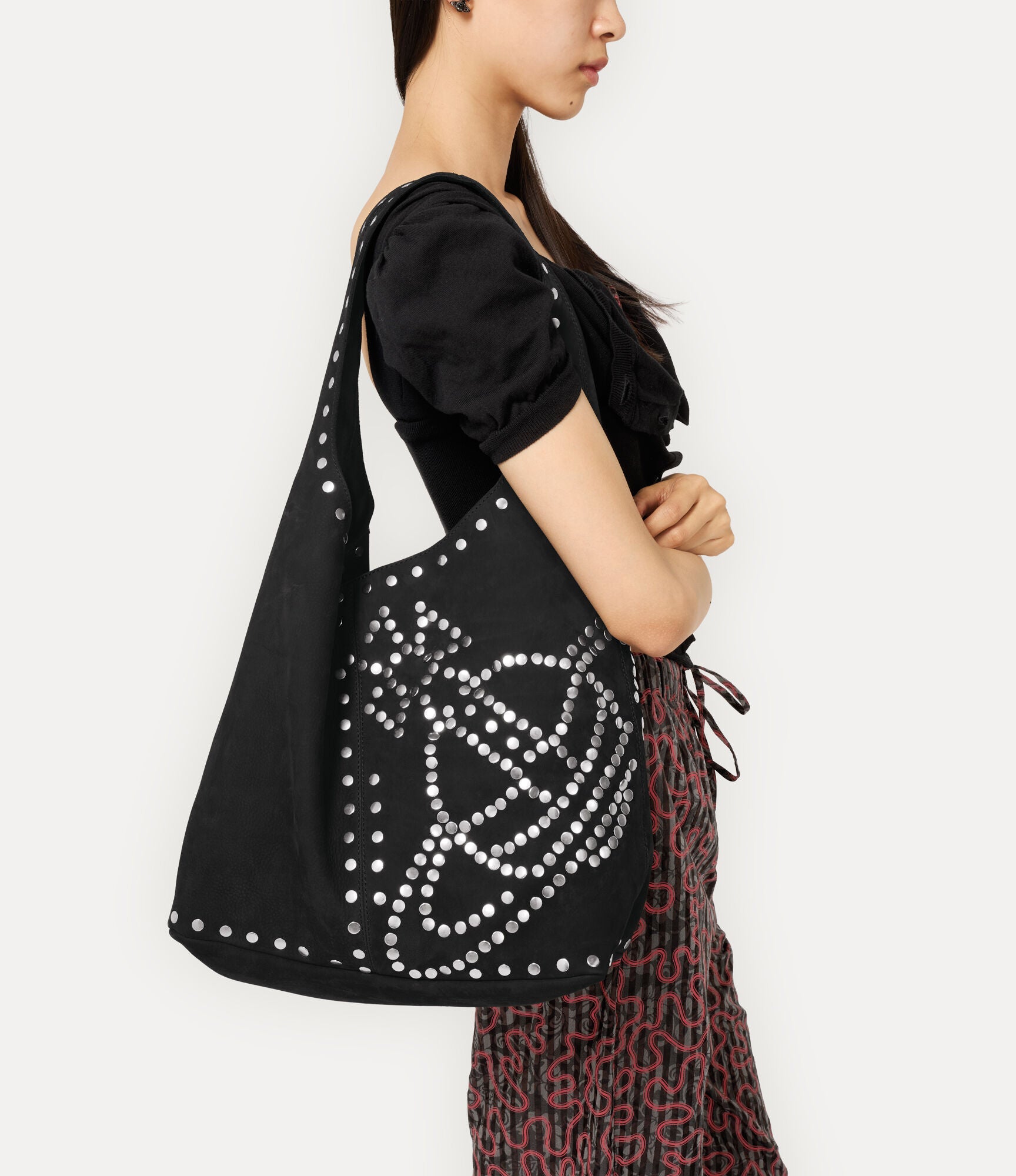 Black bag, front view
