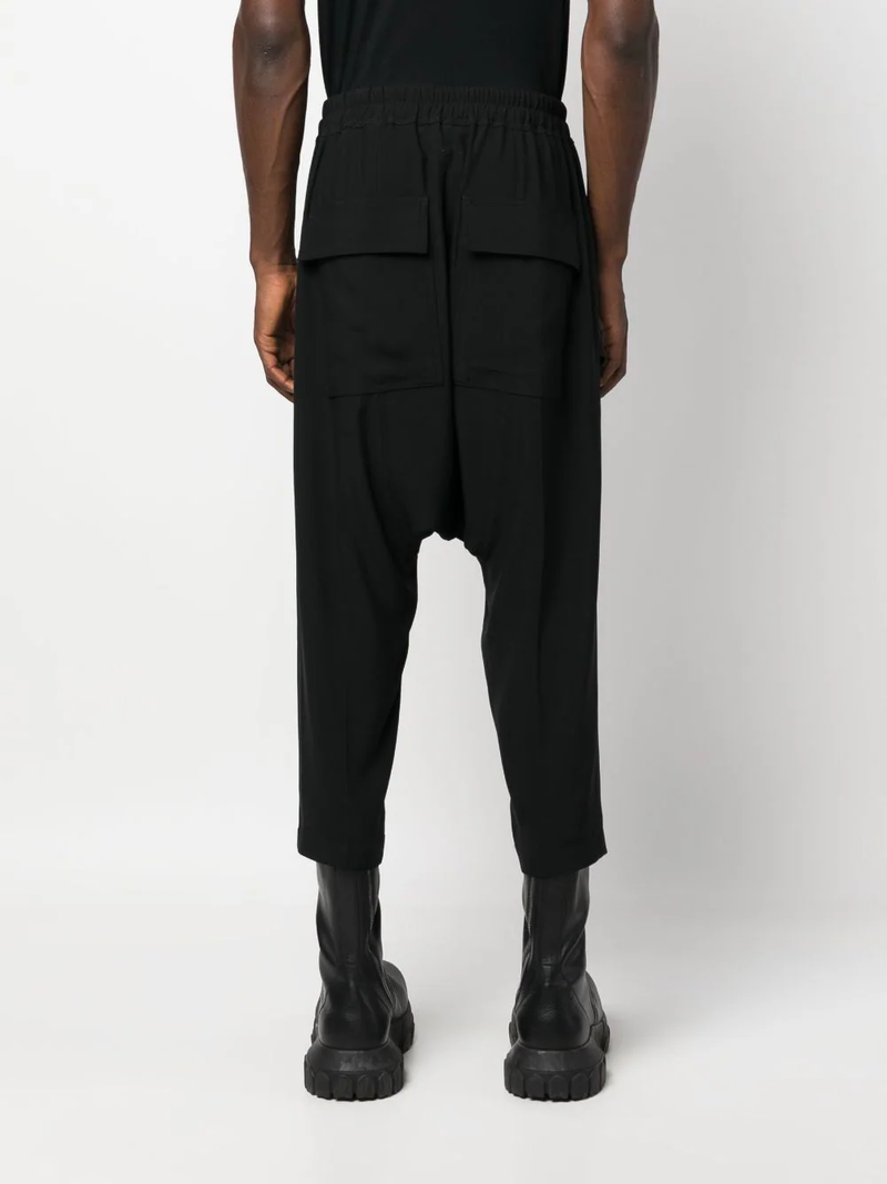 RICK OWENS Men Drawstring Cropped Pants – Atelier New York