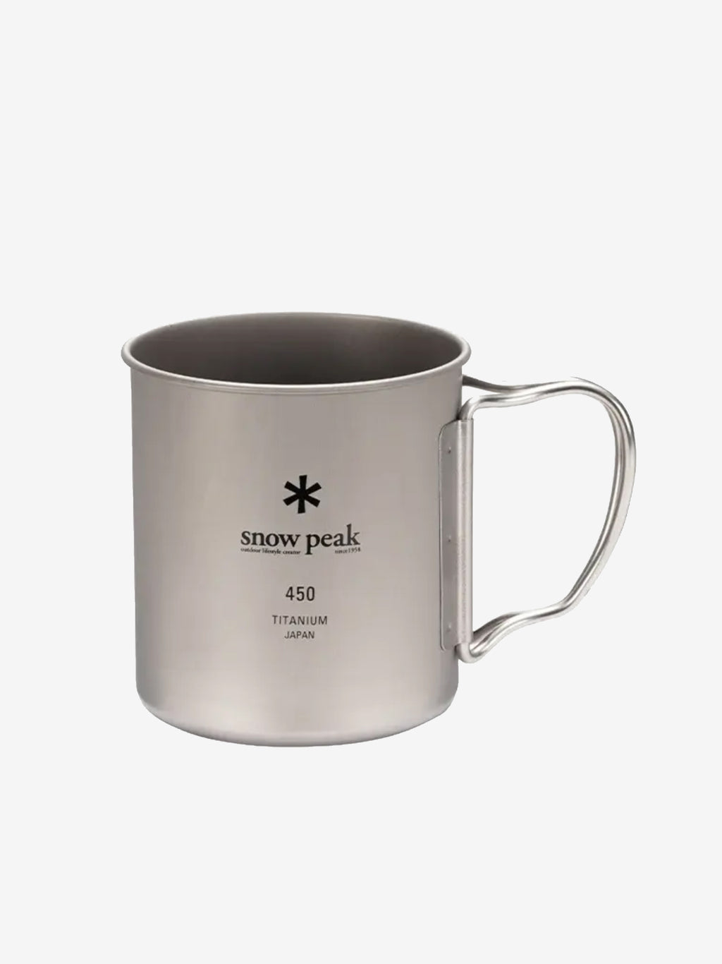 SNOW PEAK - Ti Single Wall 450 Mug