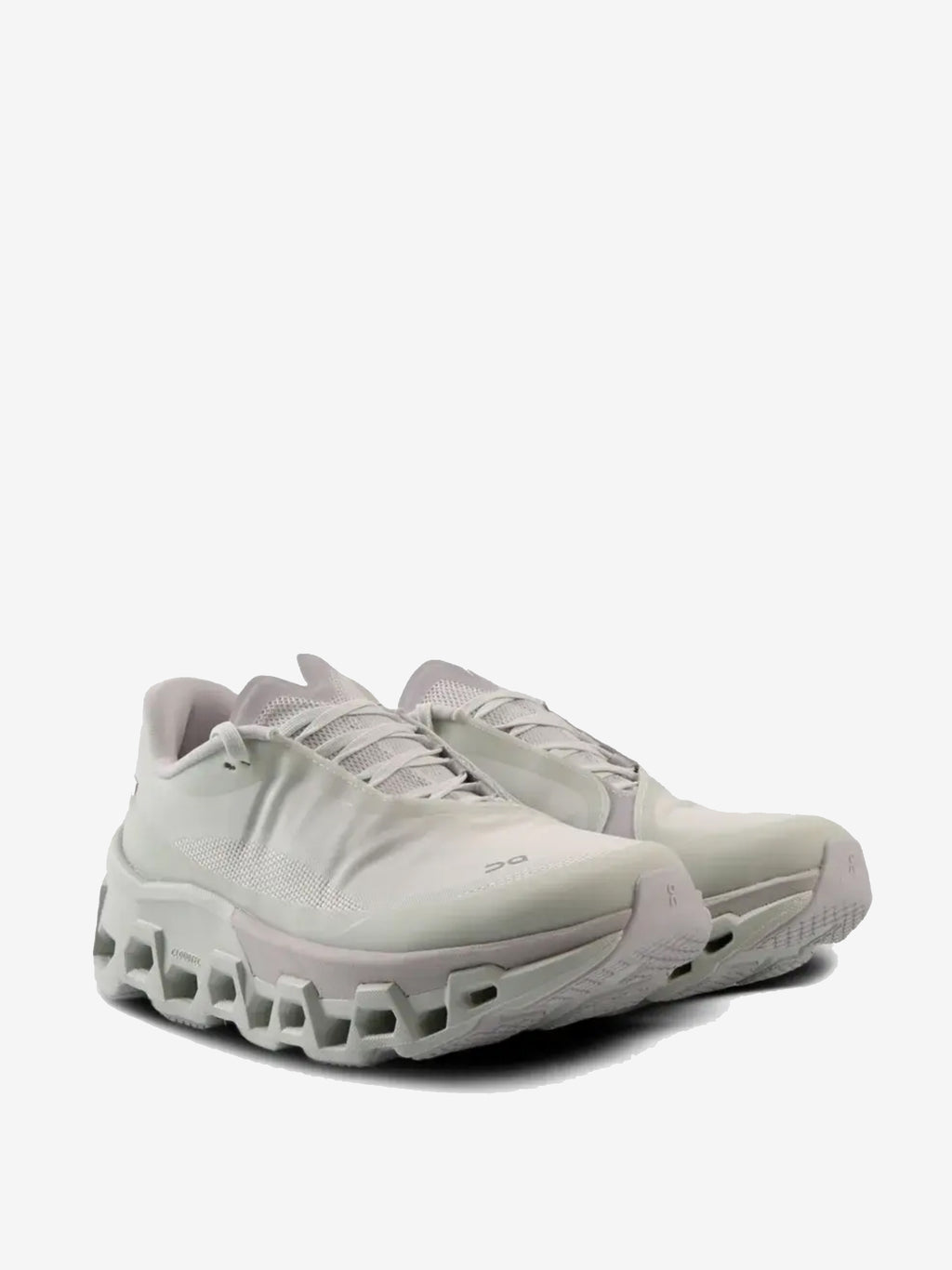 white sneakers, side view