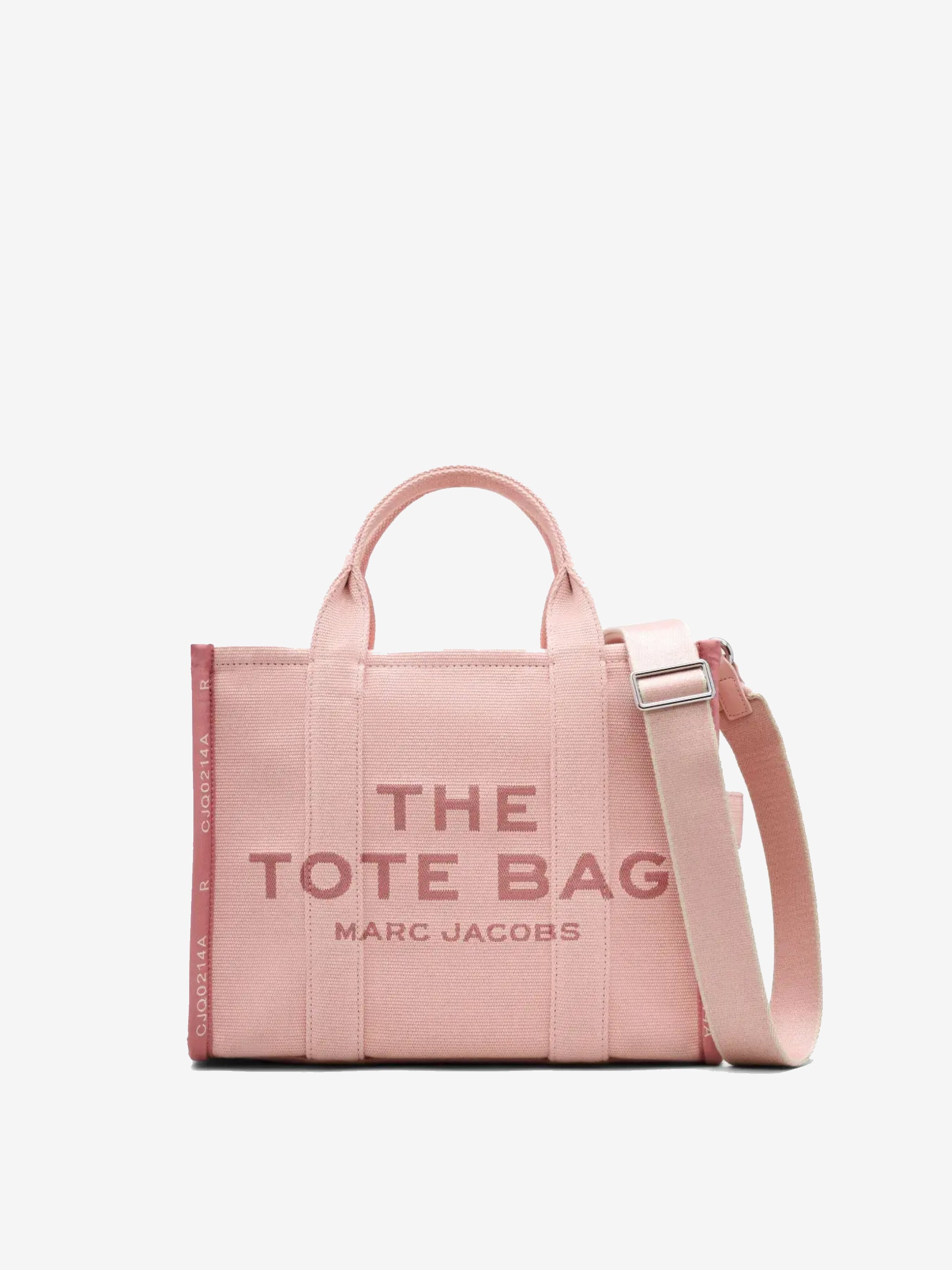 Pink bags, front view