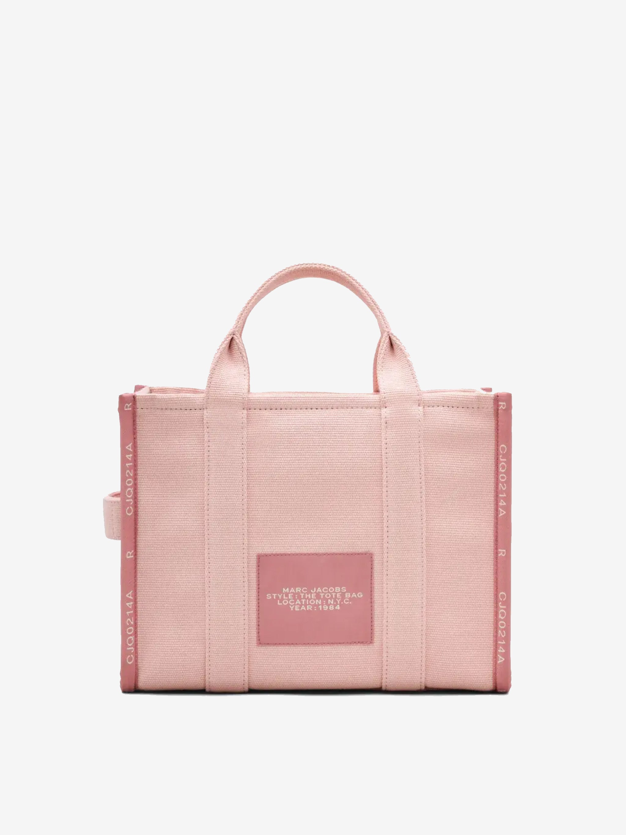 Pink bags, back view