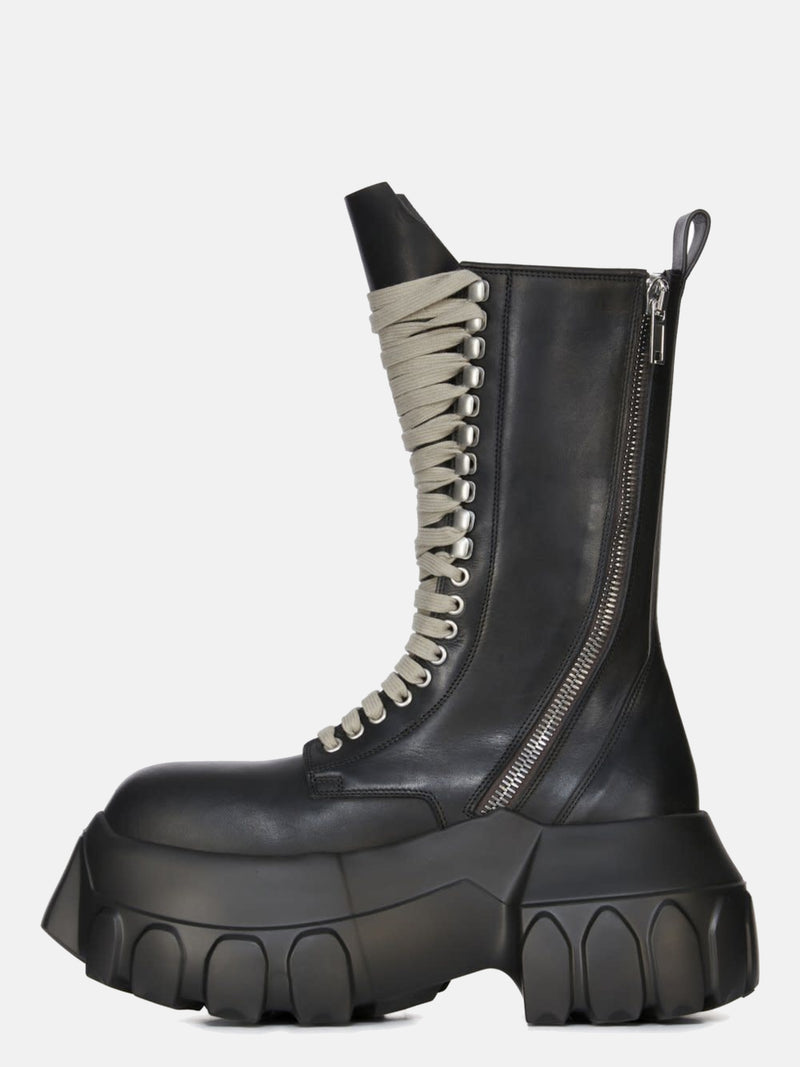 RICK OWENS - Women Army Mega Tractor Boots