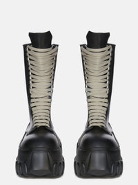 RICK OWENS - Women Army Mega Tractor Boots