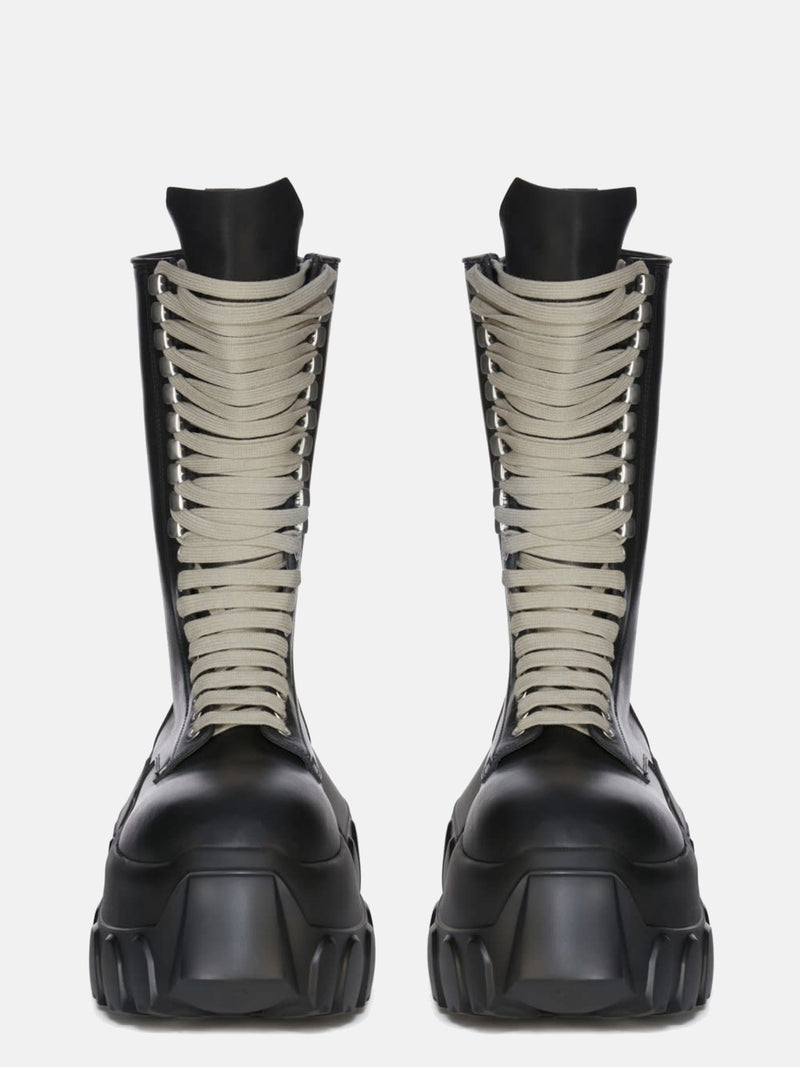 RICK OWENS - Women Army Mega Tractor Boots