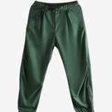 Green pants, front view