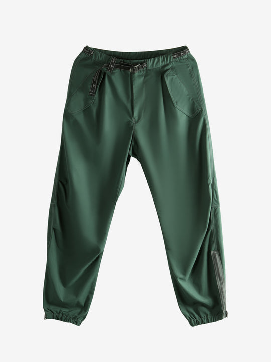 Green pants, front view