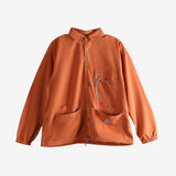 Orange jacket, front view