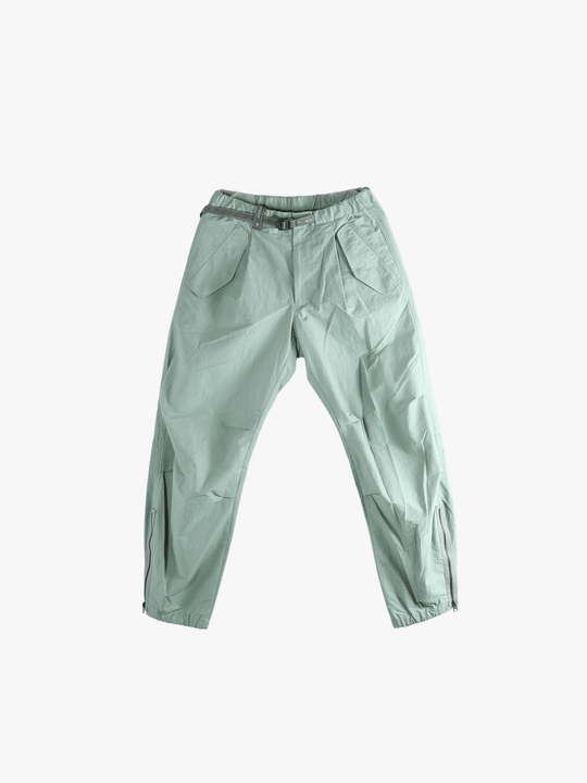 Blue pants, front view