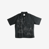 Black shirts, front view