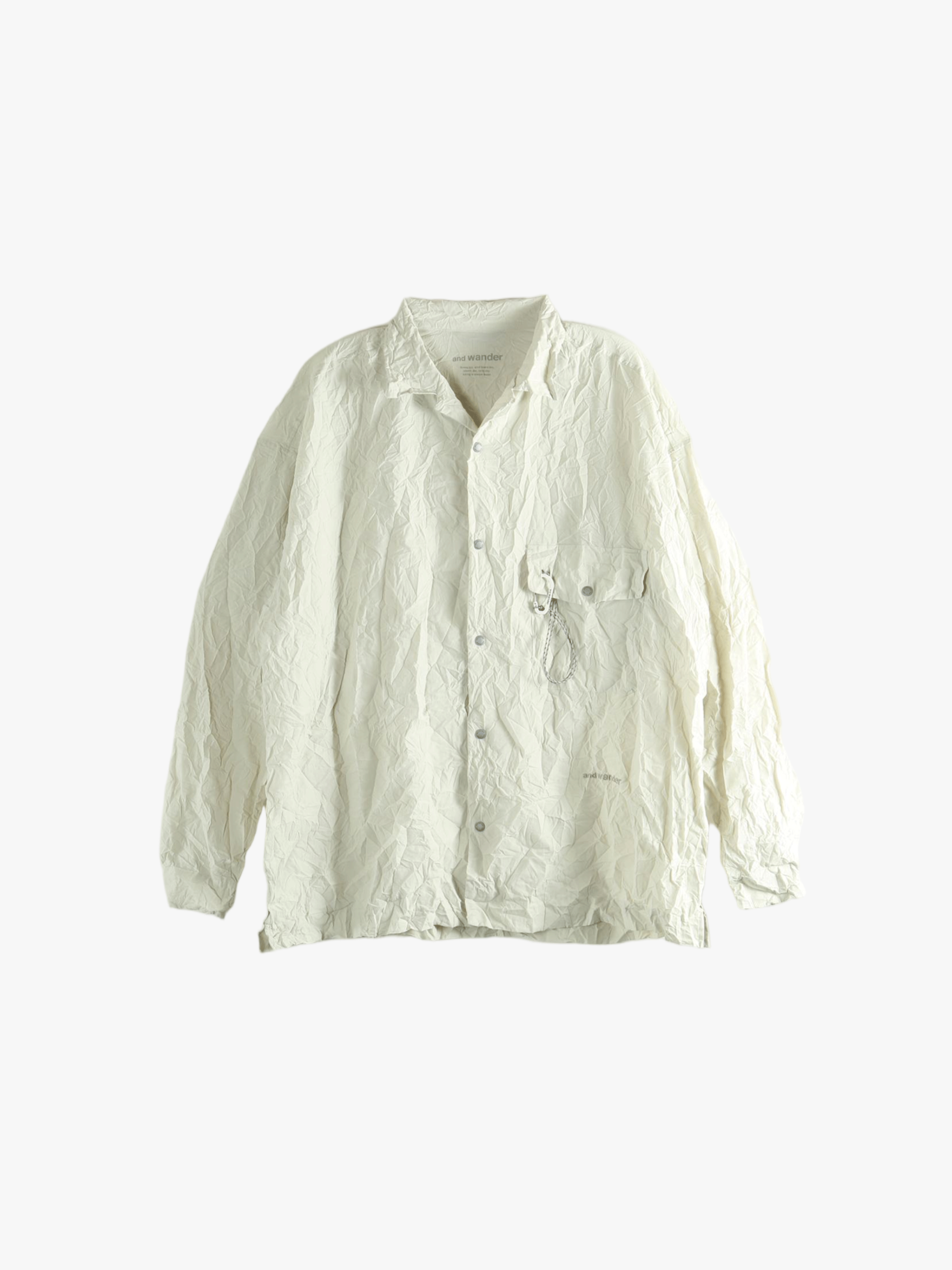 White shirts , front view