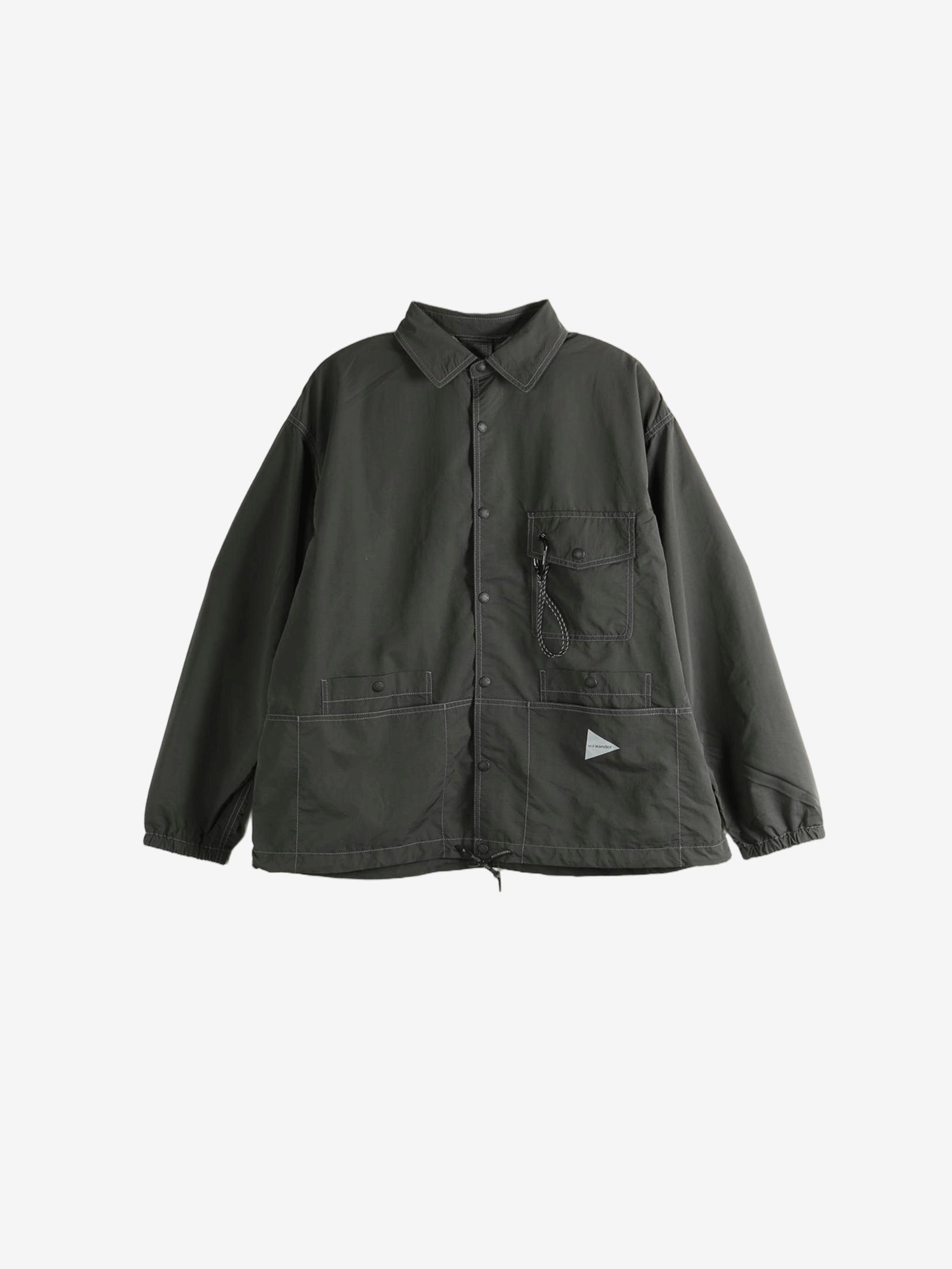 Black jacket, front view