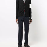 Black knitwear, full body view