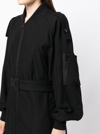 YOHJI YAMAMOTO Regulation Women R-Long Bomber Coat