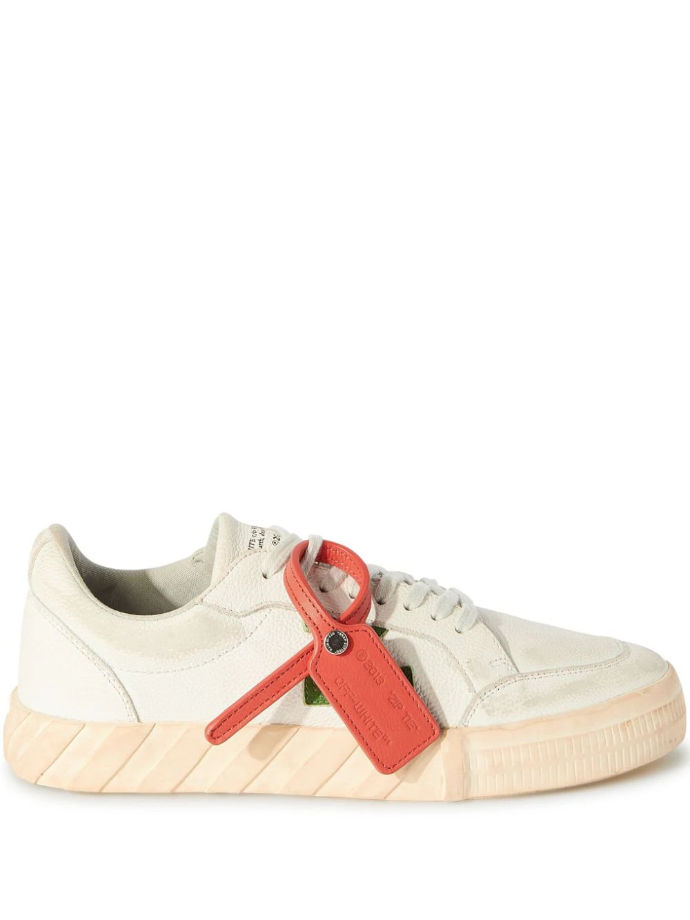 Off white online beige vulcanized low