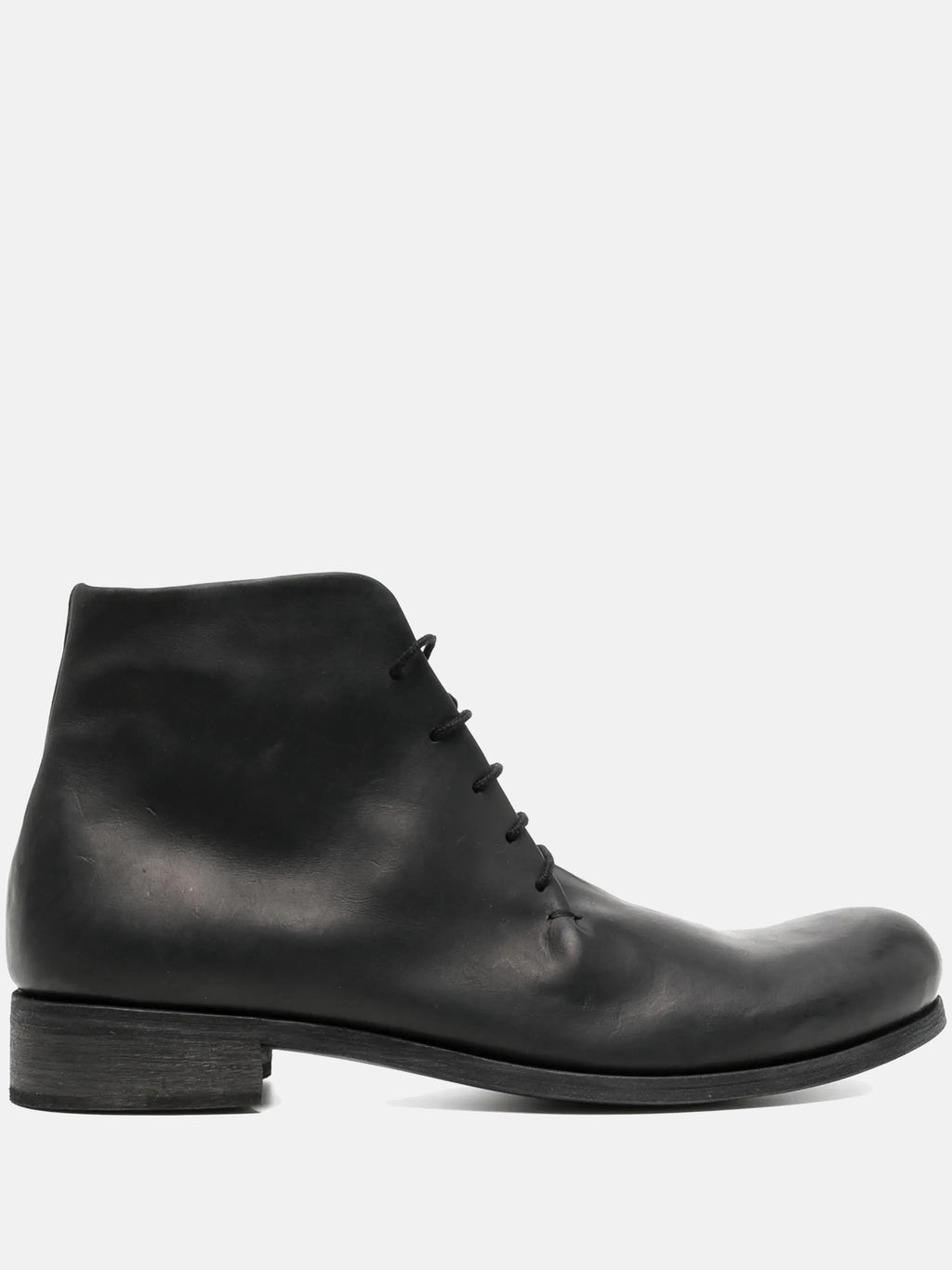 MA+ - Men One Piece Leather Short Boots