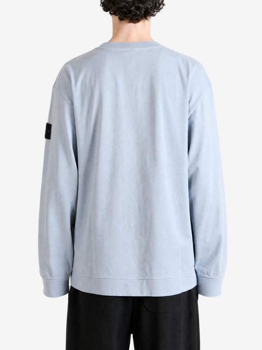 Grey hoodie, full body view