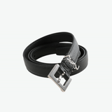 Black belt, side view